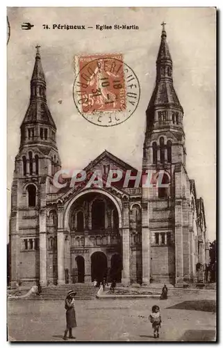 Ansichtskarte AK Perigueux Eglise St Martin