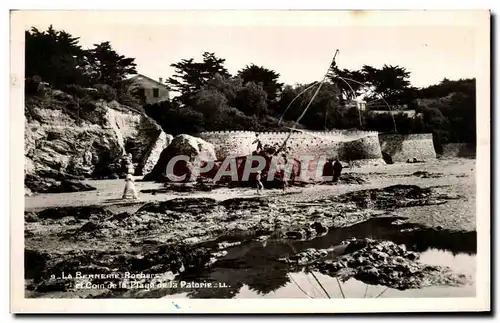 Ansichtskarte AK La Bernerie Rochers Et Coin De La Plage De La Patorie Nasse a peche