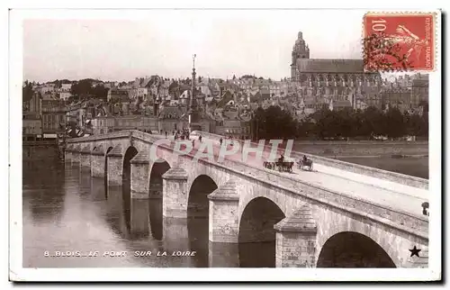 Cartes postales Blois Le Pont Sur La Loire