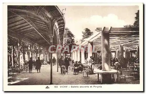 Cartes postales Vichy Galerie Couverte Et Pergola