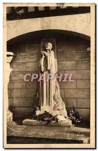 Ansichtskarte AK Rouen Place Du Marche Jeanne d&#39Arc Sur Son Bucher