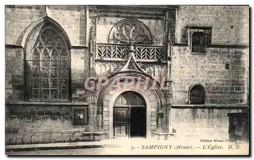 Cartes postales Sampigny L&#39Eglise