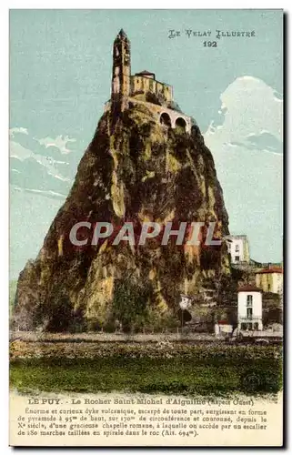 Cartes postales Le puy Le Rocher St Michel