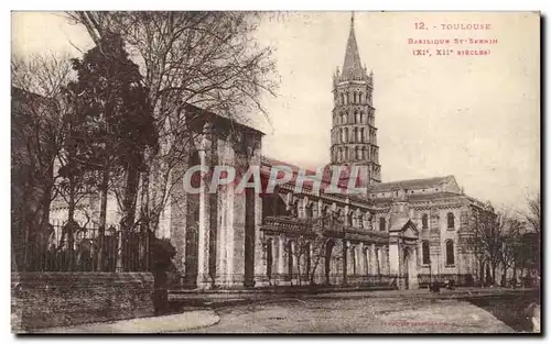 Cartes postales Toulouse Basilique St Sernin