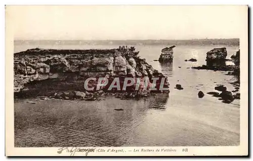 Cartes postales Royan Les Rochers de Valllieres