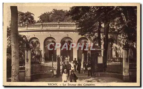 Cartes postales Vichy la Source des Celestins