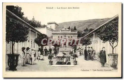 Cartes postales Vals La Cour des Bains