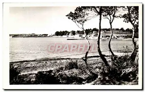 Cartes postales Larmor Baden Vue sur Pen Lannic