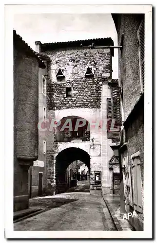 Cartes postales Le Malzieu Portail des anciennes fortifications