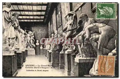 Cartes postales Angers Le Grand Musee Galeries David d&#39Angers