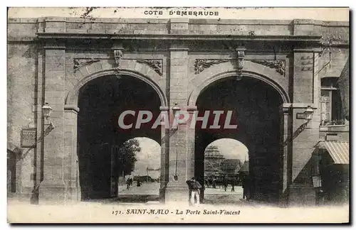 Cartes postales Saint Malo La Porte Saint Vincent