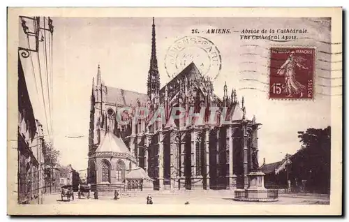 Cartes postales Amiens Abside de la Cathedrale St Gatien