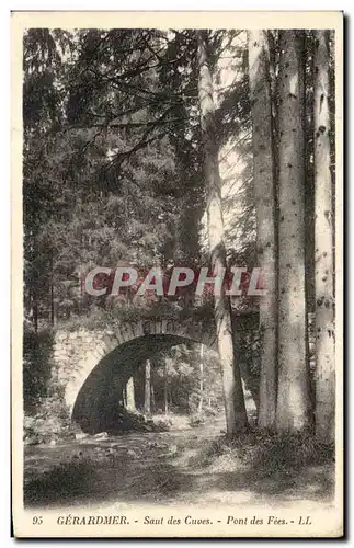 Cartes postales Gerardmer Saut des Cuves Pont des fees