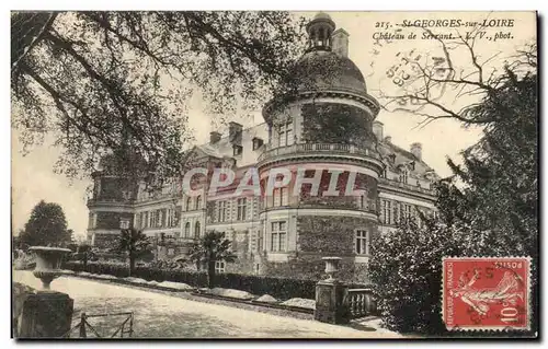 Ansichtskarte AK St Georges Sur loire Chateau de Serrant