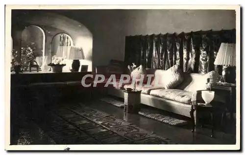 CARTE PHOTO Chambre de palace