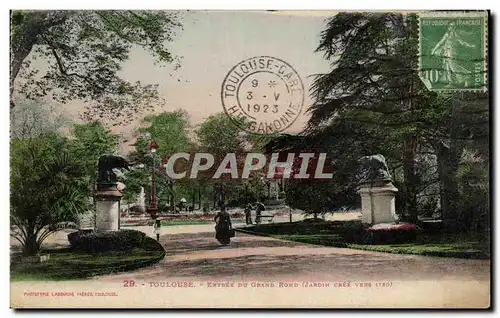 Cartes postales Toulouse Entree Du Grand Rond