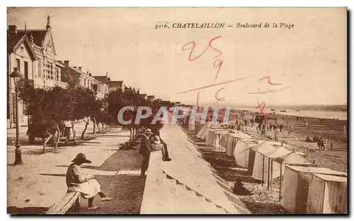 Cartes postales Chatelaillon Boulevard De La Plage