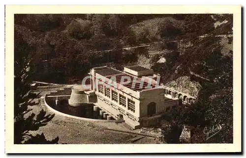 Cartes postales L&#39Usine Hydro Electrique de Mareges Vue d&#39ensemble