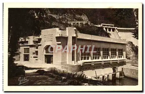 Cartes postales L'Usine Hydro Electrique de Mareges Facade