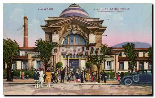 Cartes postales L&#39Auvergne La Bourboule Etablissement Thermal