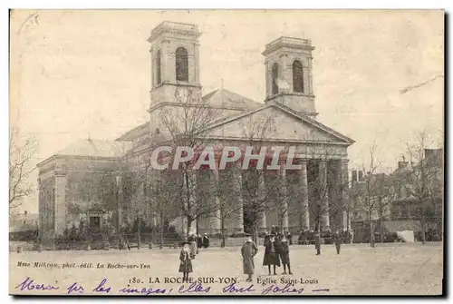 Ansichtskarte AK La Roche Sur Yon Eglise Saint Louis