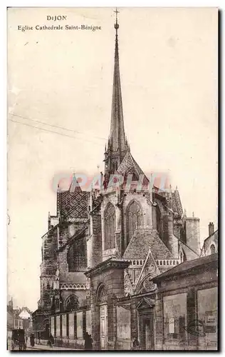 Cartes postales Dijon Eglise Cathedrale Saint Benigne