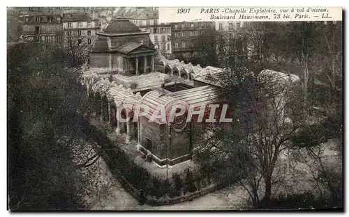 Ansichtskarte AK Paris Chapelle Expiatoire Vue A Vol D&#39Oiseau Boulevard Haussmann