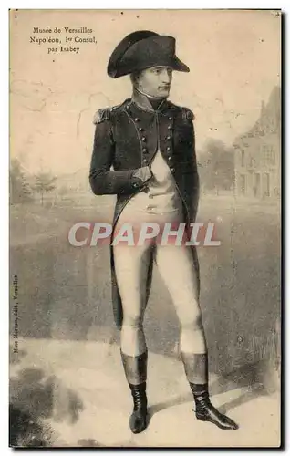 Ansichtskarte AK Musee De Versailles Napoleon 1er Consul Par Isabey