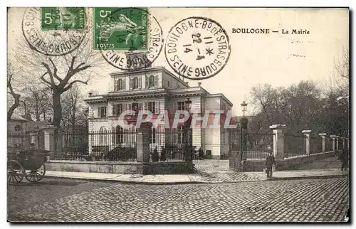 Cartes postales Boulogne La Mairie