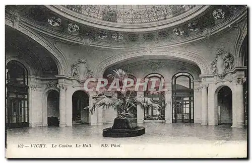 Ansichtskarte AK Vichy Le Casino Le Hall