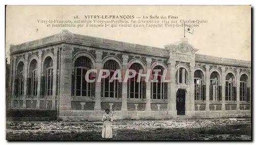 Cartes postales Vitry le Francois La Salle des Fetes