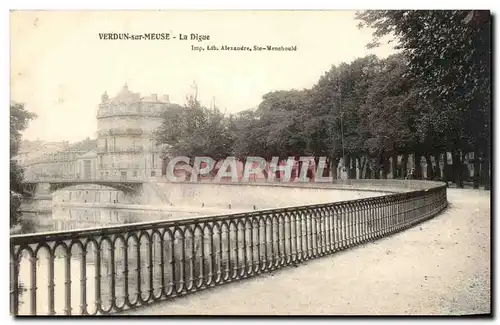 Cartes postales Verdun Sur Meuse La Digue