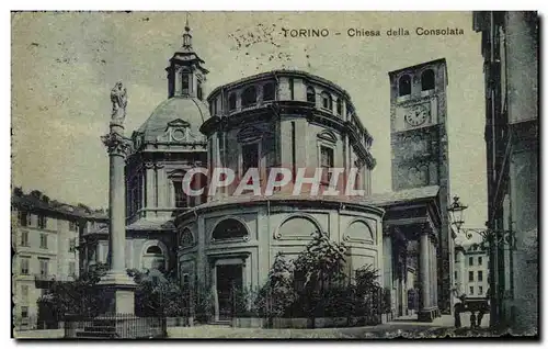 Cartes postales Torino Chiesa della Consolata