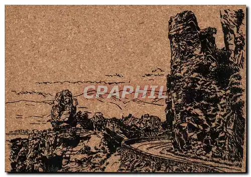 Cartes postales la Corse Les Calanche Corse Corsica