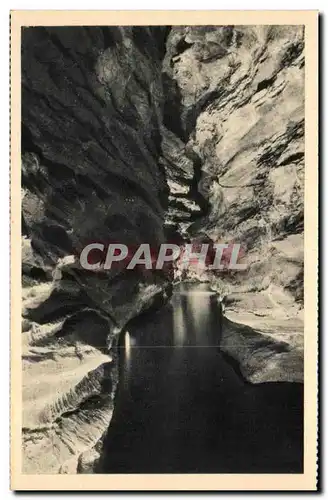 Cartes postales Padirac La riviere Plane