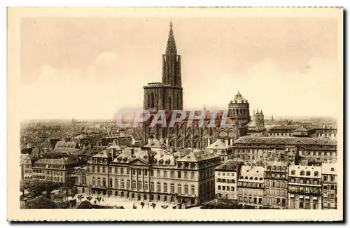 Cartes postales Strasbourg Vue generale