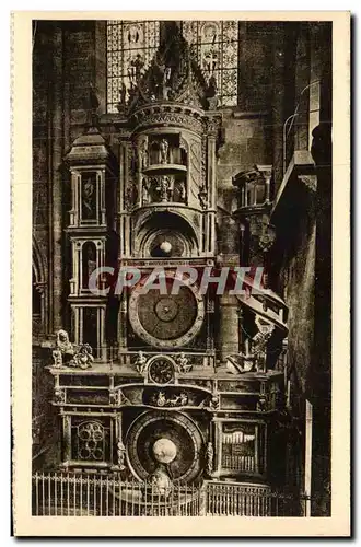 Cartes postales Strasbourg Horloge astronomique de la Cathedrale