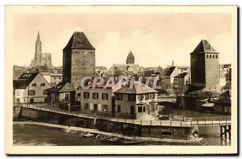 Cartes postales Strasbourg Ponts Couverts