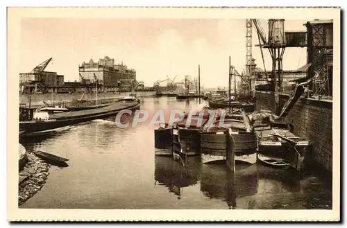 Cartes postales Strasbourg Port du Rhin Bateaux