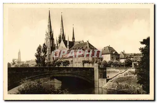 Cartes postales Strasbourg Eglise Saint Paul et Cathedrale