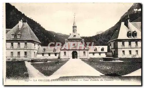 Cartes postales la Grande Chartreuse Cour d entree du Couvent