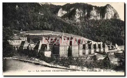 Cartes postales La Grande Chartreuse Vue d ensemble du Couvent