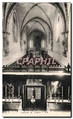 Cartes postales La Grande Chartreuse Interieur de l Eglise