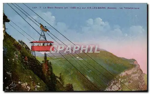 Cartes postales Aix Les Bains Le mont Revard La Telepherique