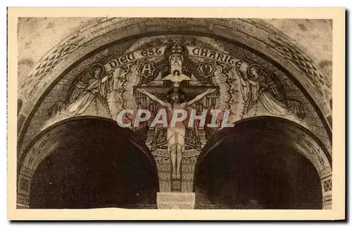 Cartes postales La Basilique de Lisieux La Crypte Mosaique Du Nathex