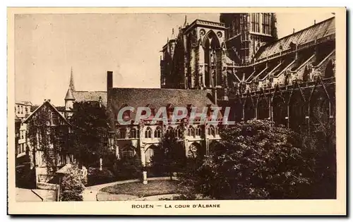 Cartes postales Rouen La Cour D Albane