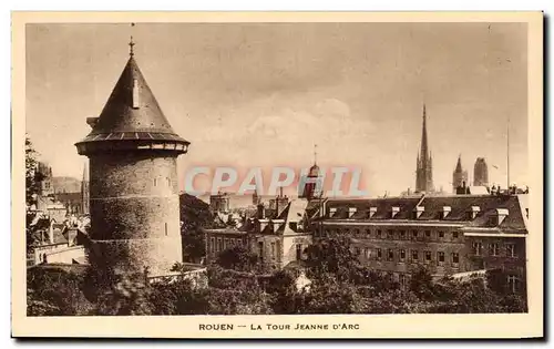 Cartes postales Rouen La Tour Jeanne D Arc