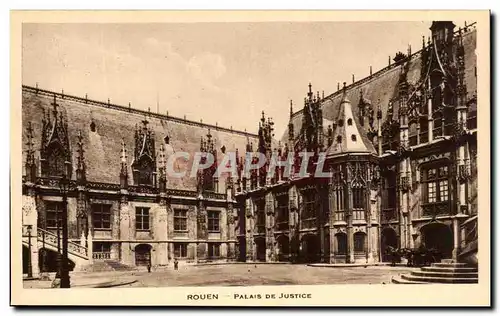 Cartes postales Rouen Palais De Justice