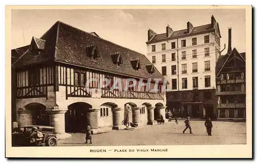 Cartes postales Rouen Palais Du Vieux Marche