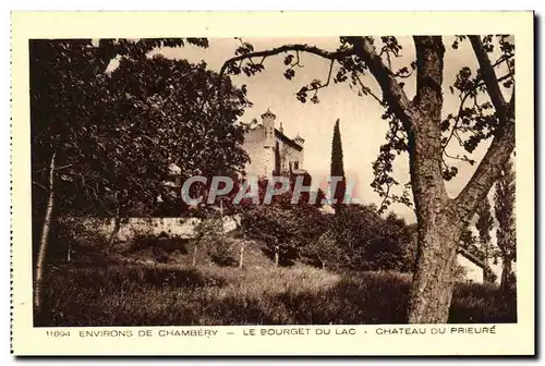 Cartes postales Environs De Chambery Le Bourget Du lac Chateau Du Prieure